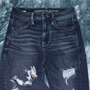 American Eagle Ripped Skinny Jeans
